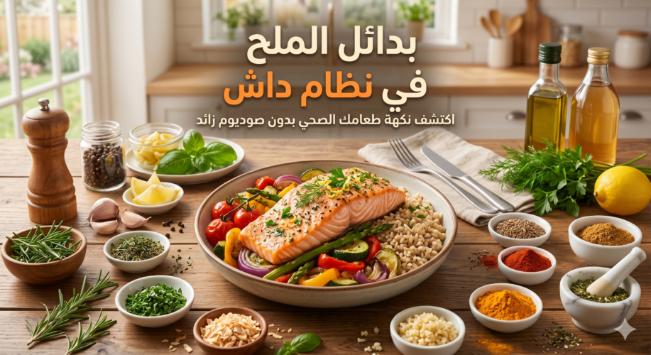 بدائل الملح في نظام داش الغذائي