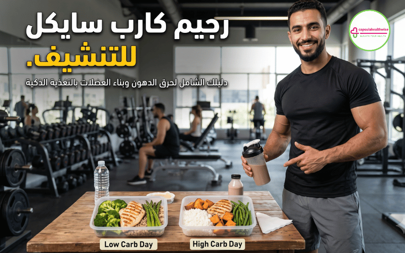 أقوى جدول رجيم كارب سايكل للتنشيف
